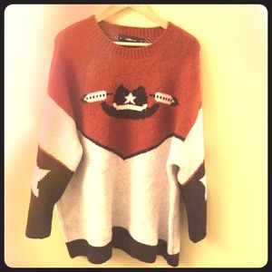 Size small super soft over size Zara sweater